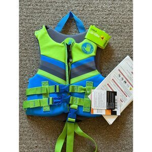 NWT - Body Glove Kids Life vest 33-55lbs